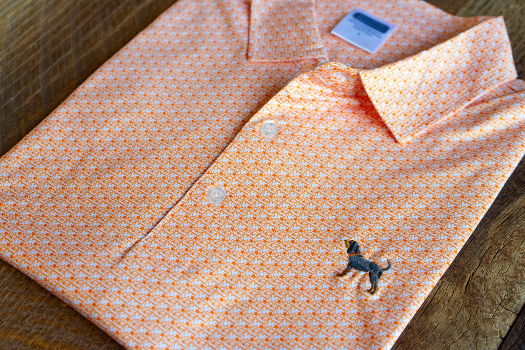 Bluetick StarVols Print Polos