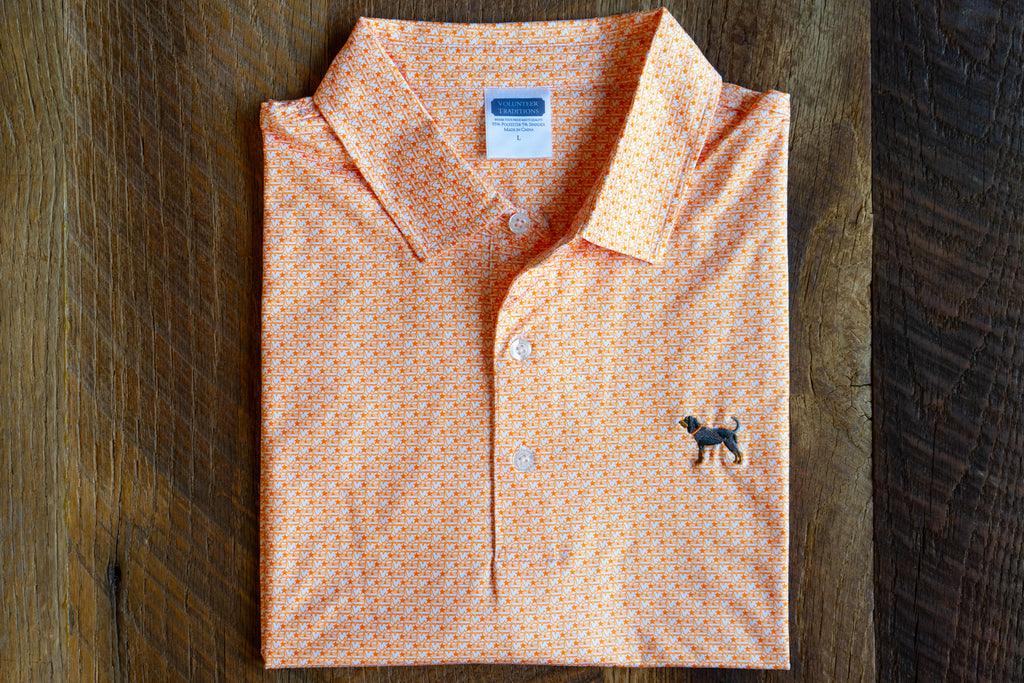 Bluetick StarVols Print Polos