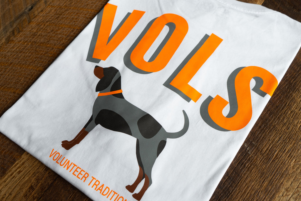 Vols Bluetick Pocket Tee