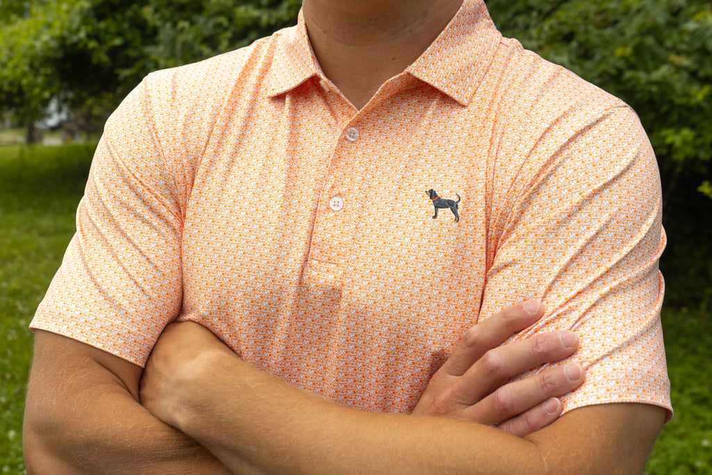 Bluetick StarVols Print Polos