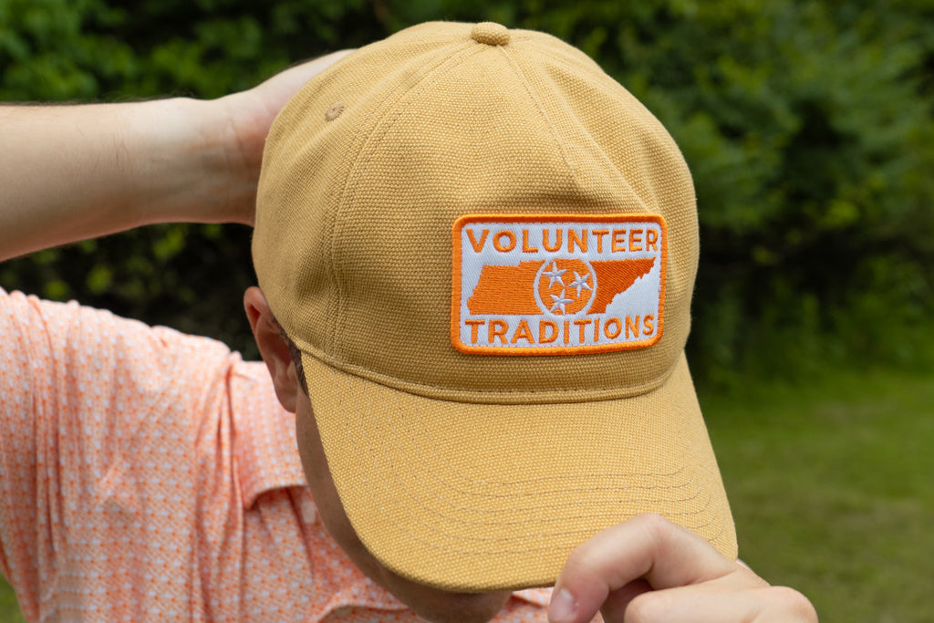 TN State Outline Canvas Hats