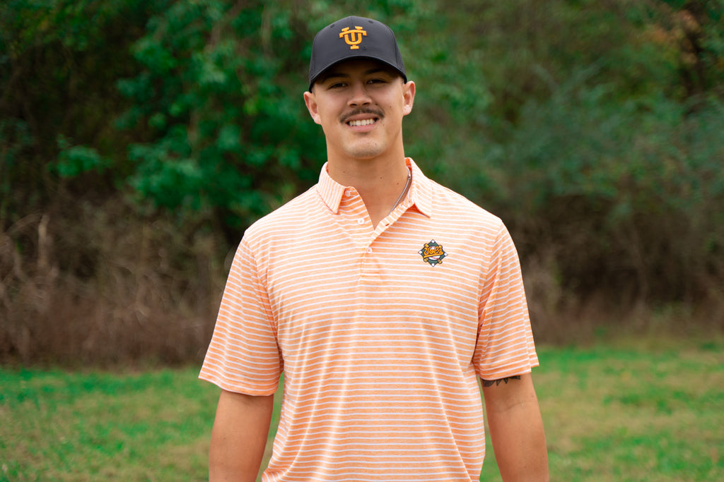 Vols Baseball Heather Reese Stripe Polos