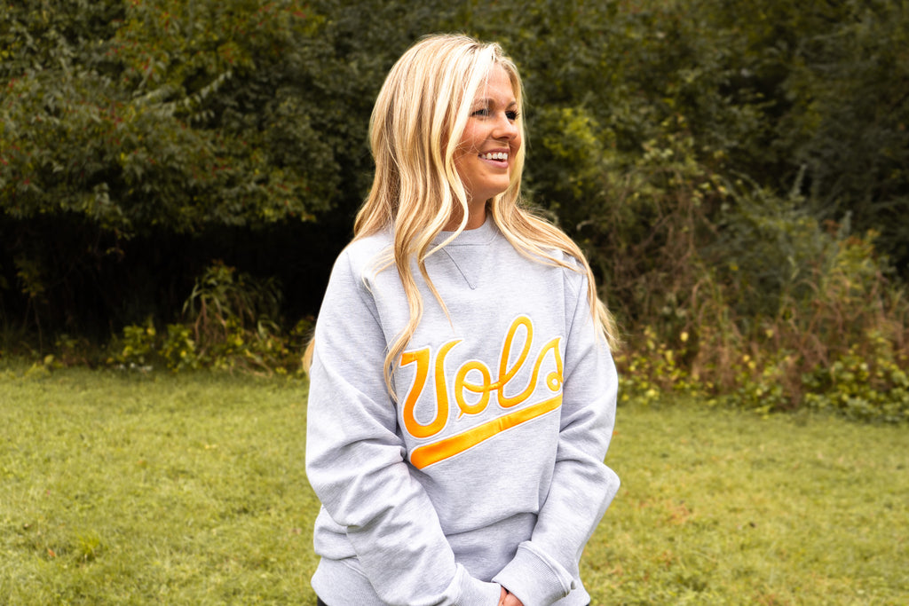 Vols Applique Crewneck Sweatshirt