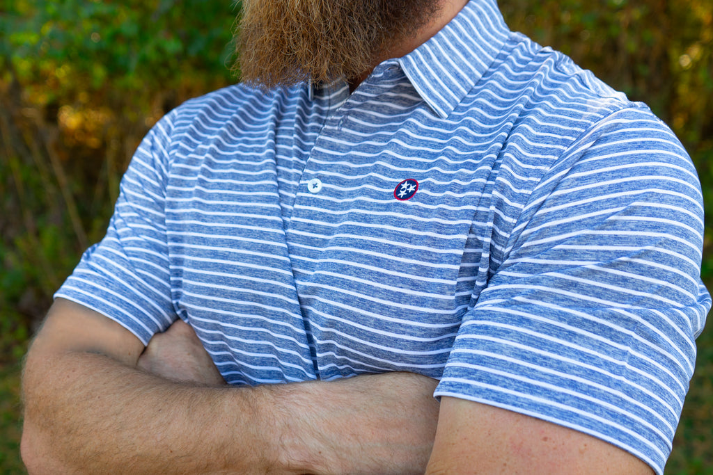 Tristar Heather Reese Stripe Polos