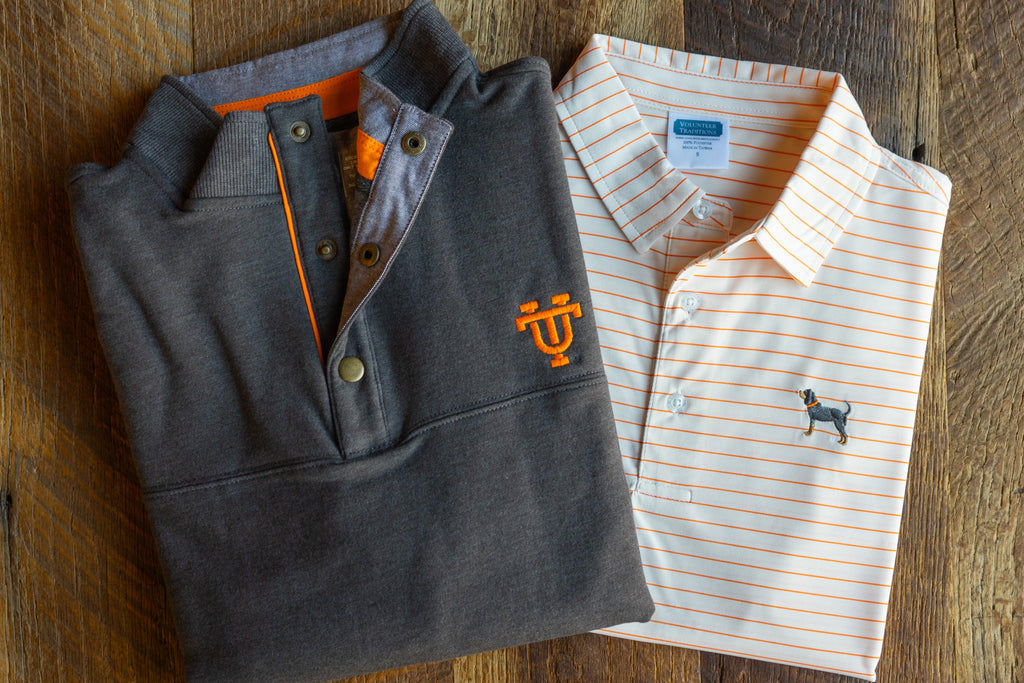 UT Snap Pullover & Bluetick Polo Bundle