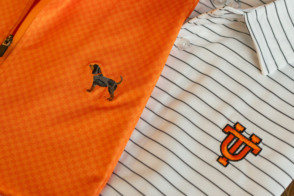 Bluetick Checkerboard Pullover + UT Polo Bundle