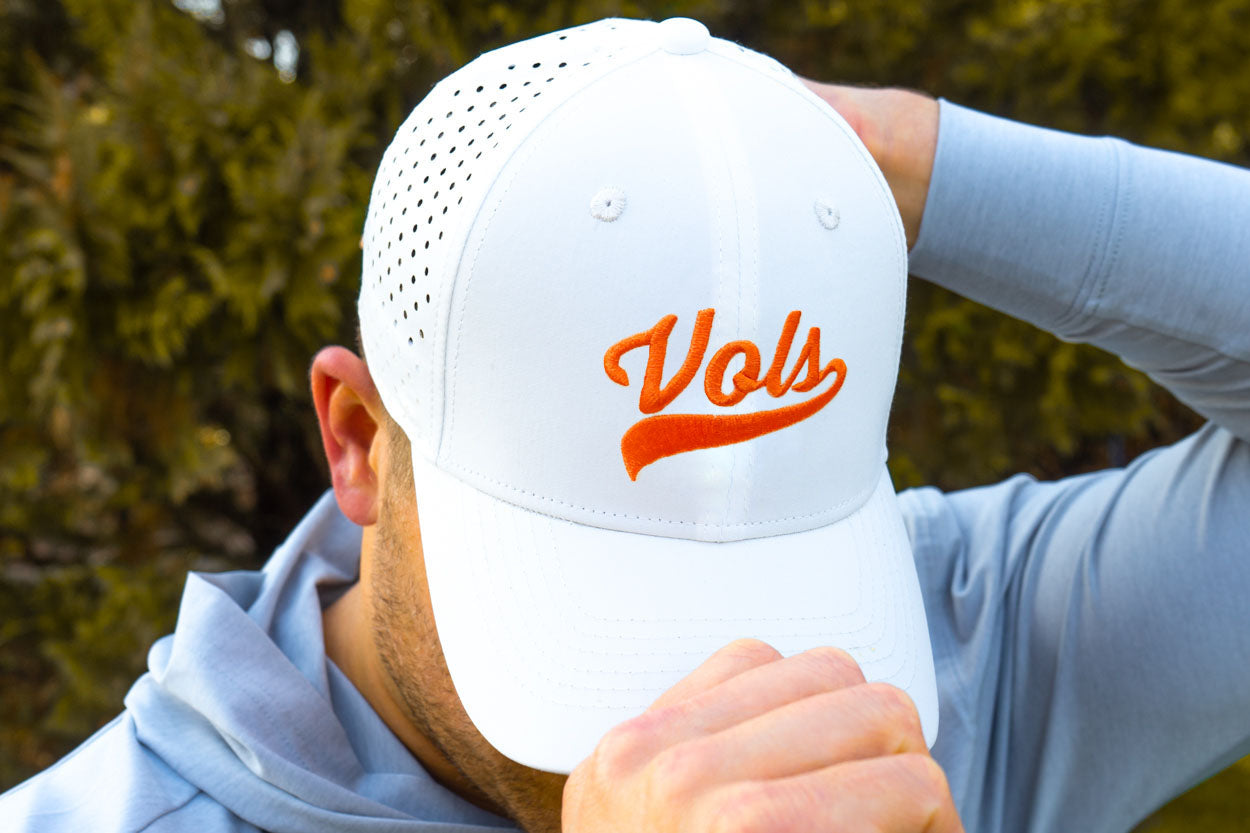 University of Tennessee Performance Hats by Volunteer Traditions Interlocking UT - Black