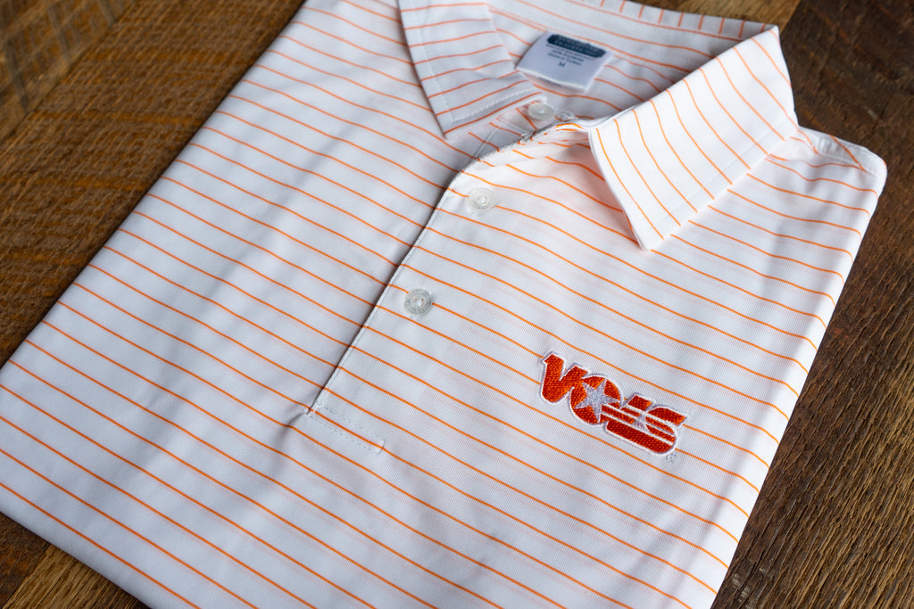 Star Vols Wide Stripe Polos