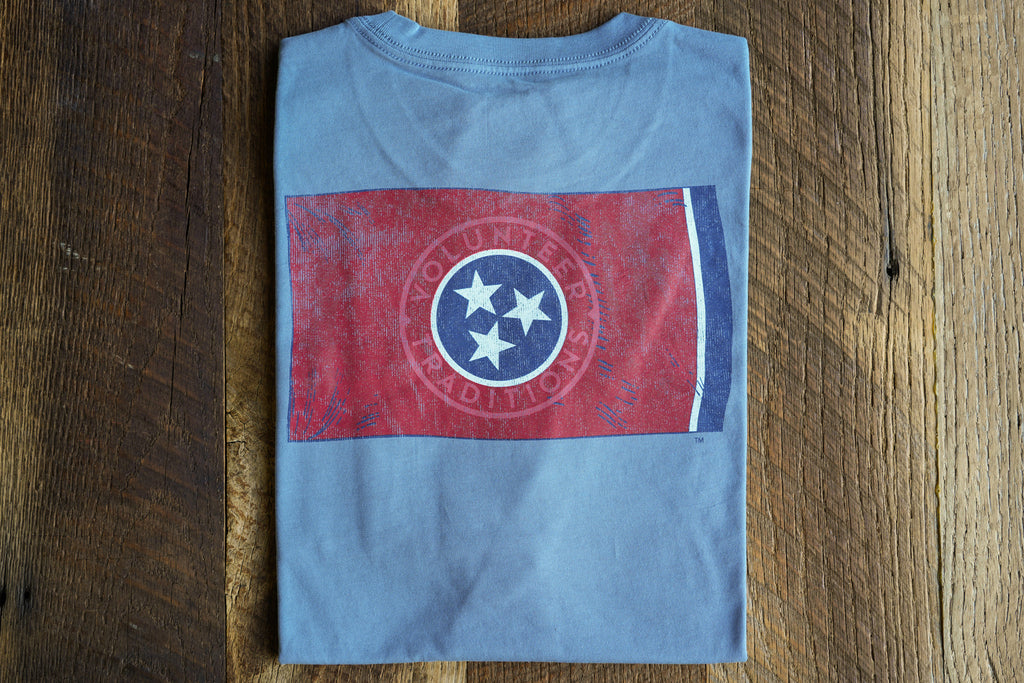 Tennessee Flag Pocket Tees