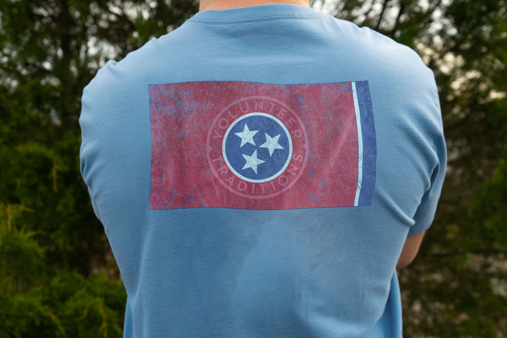 Tennessee Flag Pocket Tees