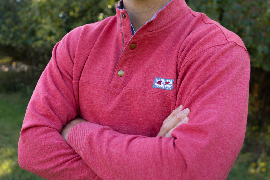 TN State Label Snap Pullover