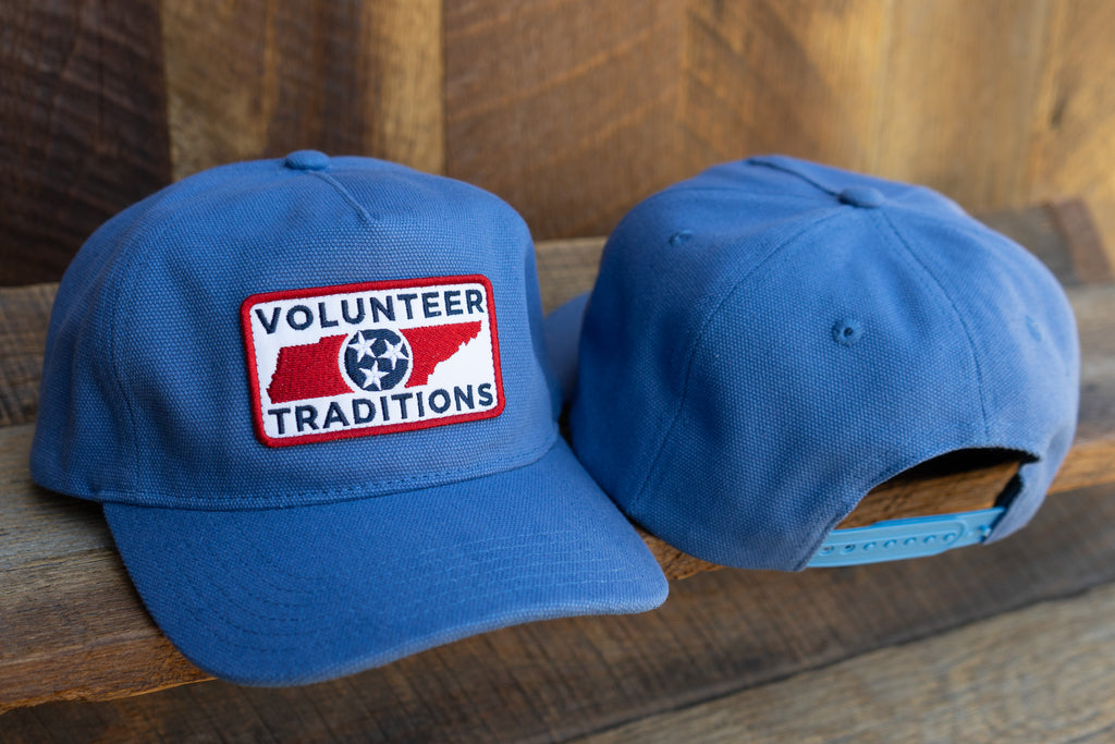 TN State Outline Canvas Hats